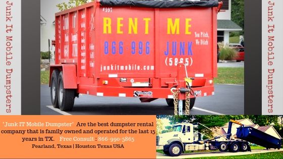 Dumpster Rental Service Dickinson TX